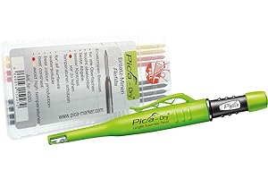 Pica 4099101-94102 Dry Longlife Automatic Pen inkl. 8 Ersatzminen Basis Set