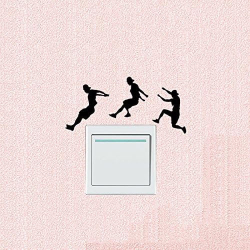 Personality Street Sport Parkour Vinyl Switch Decals Wall Stickers Wall Decoration Art