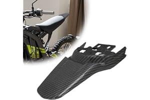 ANXIN Rear Fender for Surron Upgrade Carbon Fiber Motorbike rear Fender Protector Thicken ABS Plastic Mudguard for Sur-Ron surron X/S Electric Dirt Bike