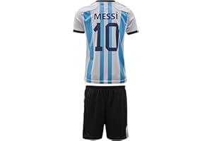 Gokaynex Messi #10, Heim Kinder Trikot Mit Kurz, Neue Season (4-13 Jahre)