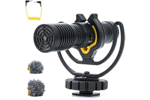 Deity V-Mic D4 Duo Mikrofon Dual Capsule Mikrofon W Kamerze Przenośny Mikrofon do Wywiadu Vloga Kompatybilny z Pocket Cam DSLR Camera Smartphone