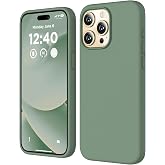 URUCHI iPhone 16 Kılıfı 6.1" ile Uyumlu, İnce Sıvı Silikon 3 Katmanlı Tam Kaplamalı Yumuşak Jel Kau&ccedil;uk Darbeye Dayanıklı Tele