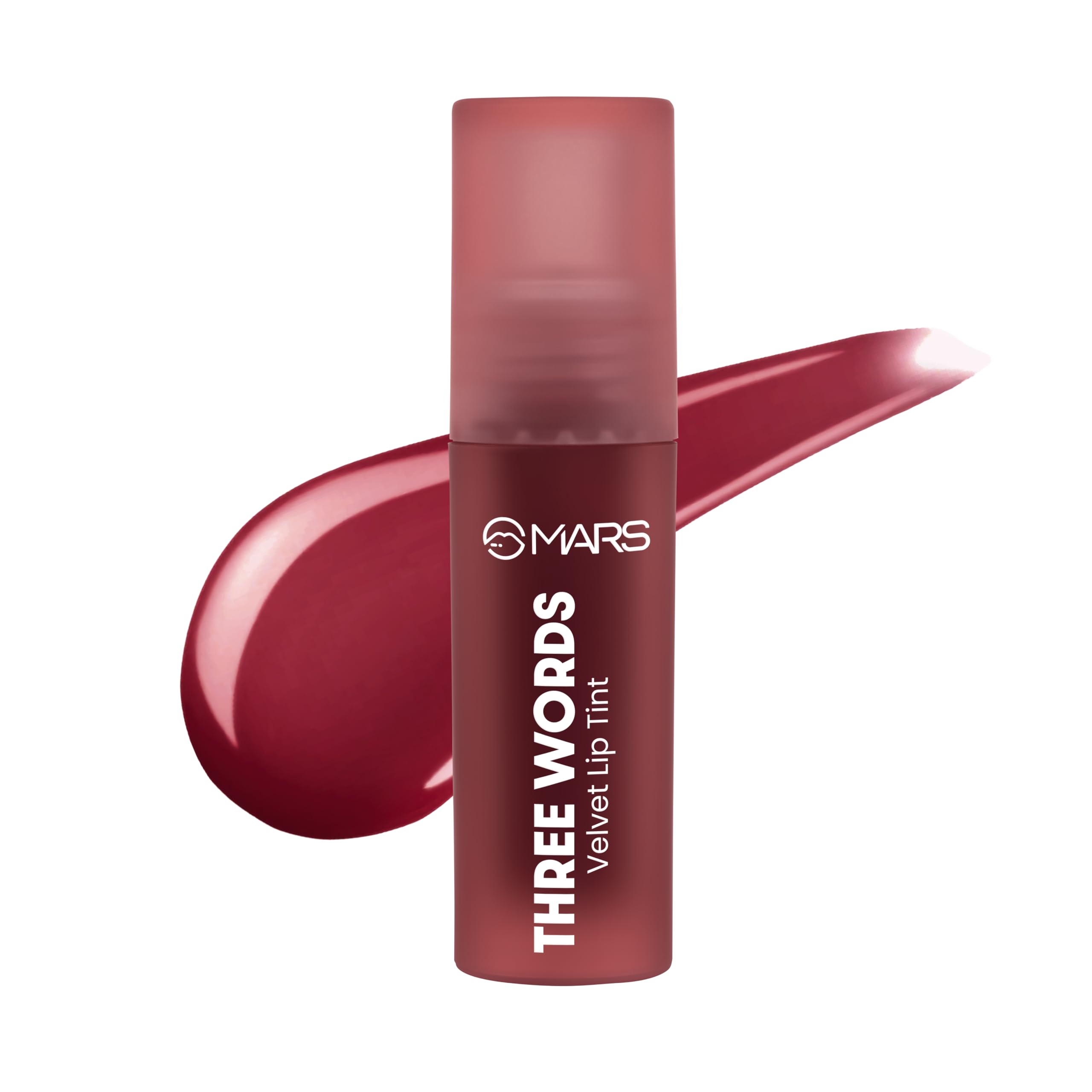 MARS Love Track Velvet Lip Tint (2.8ml) (THREE WORDS) | Velvet Matte Finish | Non-Sticky & Lightweight | Highly Pigmented | C