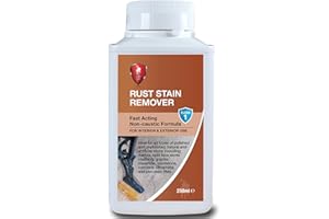 LTP Rust Stain Remover - Fast Acting Non-caustic Formula. Specially formulated to eliminate surface rust stains from various outdoor surfaces (250 ml)