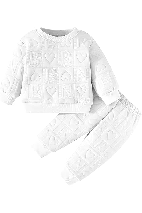 Ensemble Bébé Garçon - Sweat Manches Longues Et Pantalon Jogging - Tenue Confort Automne/Hiver