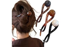 RUIYDZ 3pcs Elegante Perle Französische Haarnadel Banana Clip Haarspangen Damen Haarklammer Groß Haarklammern Französisch Haarnadeln Bananenspange Haare Claw Clip Haarpin Hairpin Hair Clip Hair Accessoires