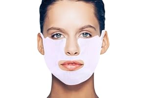 SONEW Masque de Levage de Ligne de V, Menton vers Le Haut Amincissant Le Masque de Joue pour Le remodelage et Ferme Votre Peau de Visage, Éliminer le double menton, Masque de perte de poids pour le visage
