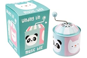 Rex London Children's Music Box - Choice of Design (Miko and Friends)