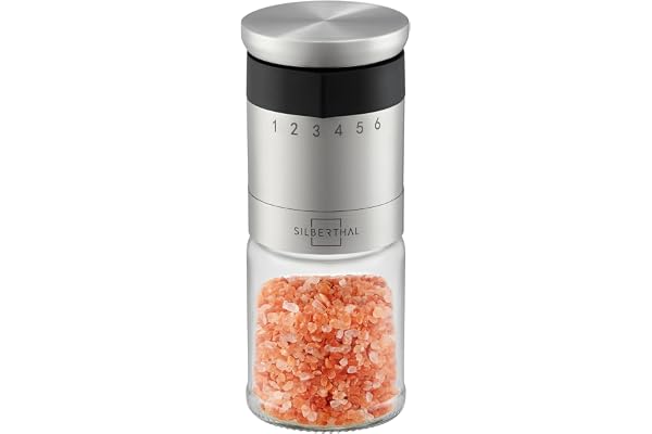 SILBERTHAL Salt- och pepparkvarn - 6 nivåer