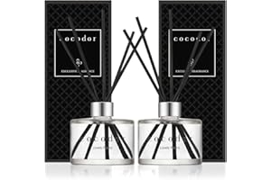 COCOD'OR COCODOR Signatura Difusor de Varillas/Preciosa Peonía (Lovely Peony) / 200ml / 2 Paquetes/Ambientadores de Hogar, Ambientador Varillas, Regalo Madre Profesora, Regalo Día del Madre
