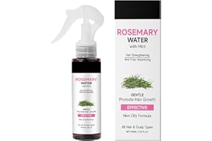 Katyjun 100 ml Rosmarin Wasser Haare, Haarserum für Haarwachstum, Rosmarin Minze Öl Haare