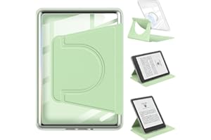 Coque magnétique détachable pour Kindle Paperwhite 11ème Gen 2021 6.8"/Signature Edition vert matcha lecture légère protection parfaite, liseuse, coque paperwhite