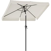 Housse De Protection Pour Parasol Déporté - Taille 185 Cm H X 40 Cm Diam. - Polyester Imperméable Anthracite