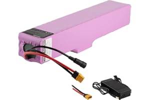 UURRPP Batterie de vélo électrique 36V Batterie Li-ION 7Ah10Ah12Ah14Ah18Ah20Ah avec Chargeur 42V 200W-1200W 250W 300W 400W 500W 800W 1000w Peut être utilisé pour Scooter, etc