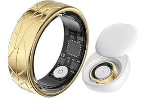 Findtime Anello Intelligente per Uomo e Donna - Fitness Tracker, Contapassi, Monitoraggio del Sonno, Frequenza Cardiaca, Calorie - Salute e Sport - Compatibile con Android e iOS