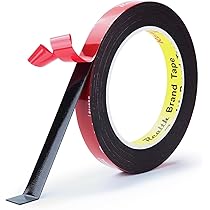 Spyder Tape 3M 4218P Double Sided Tape - 10Mm X 3M, Heavy Duty, Waterproof - Ideal For Automotive, Led Strips, Indoor & Outdoor Use - Ultra-Strong Adhesion, Versatile Mounting Tape