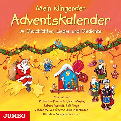 Preisvergleich Produktbild Mein klingender Adventskalender: 24 Geschichten, Lieder und Gedichte