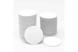 BABIQT jiaxing 30 Tarjetas NFC NTAG215, Tarjetas NFC 215 en Blanco Regrabables con Forma de Moneda de 30 mm/ 1,18 Pulgadas, Compatible con TagMo Amiibo y NFC Teléfonos Móviles y Dispositivos Habilitados