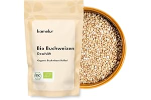 ‎KAMELUR Kamelur Bio Buchweizen geschält keimfähig (2,5kg) Buchweizen aus kontrolliert biologischem Anbau