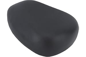 Jiawu Cojín de Asiento de Bicicleta Eléctrica, Sillín de Bicicleta Eléctrica Aerodinámico Resistente Extra Ancho para Scooter Eléctrico