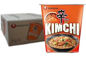 NONGSHIM - Cup Nouilles Instantanée au Kimchi - Multipack (12 X 75 g)