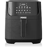 Princess Friggitrice ad Aria XXXL, 1800 watt, 6.5 litri, Separatore per Alimenti, 12 programmi di cottura, Schermo digitale [
