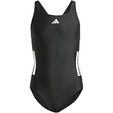 adidas Unisex Kids 3-Stripes C-Back Kids Swimming Costume