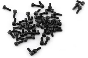 M3 Insexskruv, 4-50 mm 12,9 graders svart legering kolstål sexkantsfäste, reparationsverktygstillbehör (M3 * 8 mm 50 st/förpa