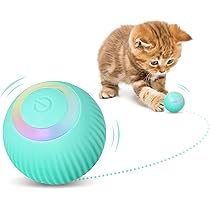 Jouet Pour Chat Boule Flottante électrique - Avec Ventilateur, Mouvement Aléatoire, Rechargeable USB