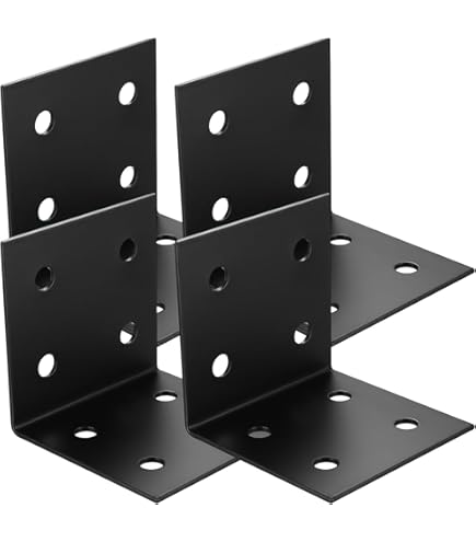 50 Squadrette Giunzione Acciaio Inox - Staffe Angolo 90&deg; Con Viti, Per Mobili E Tavoli