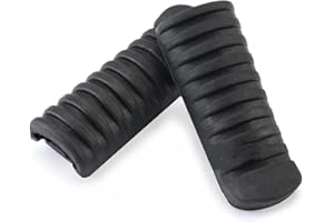 UYCHYTQR Pedana per moto Per KAWASAKI Z750 Z1000 Per V&ersys Per NINJA 250R 400 650 ZX6R ZX9R ZX12R Z900 ER6N Moto Pedane Anteriore Poggiapiedi Copertura In Gomma