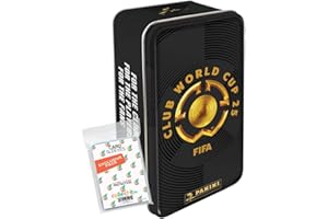 COLLECT-IT.DE MY HOME OF CARDS + TOYS Bundle with FIFA Club World Cup 2025 Adrenalyn XL Trading Cards – 1 Tin Box + Exclusive Collect-it Custodie