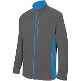 VELILLA 201504; Bicolour Polar Jacket; Grey and Sky Blue; Size L