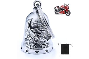 IOURVYA Guardian bell moto Campanello da motociclista Guardian Fortuna Campanelle da motociclista Gremlin, Angelo Custode Campanella Accessori, per Auto Elettriche, Moto, Biciclette, Stile 1