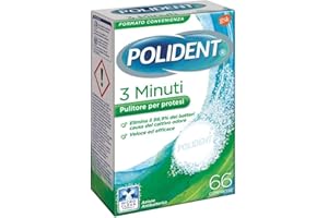 Polident 3 minuti, Pulitore per protesi, 66 compresse