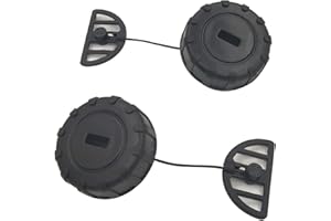 LKTFATD 2 Pieces MS170 MS180 017 018 Fuel Cap and Oil Cap, Petrol Cap Replacement for Stihl Chainsaw