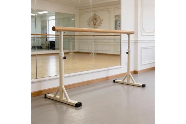 Bärbar balettstång,Fristående justerbar balettstång, Kraftig stretchbalettstång för stretch pilates dans eller aktiva träningspass, Fitnessbalettstång för hemmadansstudio
