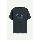 Erkek Oversize Tasarım T-Shirt - Ruxs