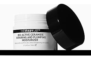 The INKEY List Bio-Active Ceramide Moisturiser 50ml, Anti-Ageing Skincare, 24-Hour Hydration Cream, Vegan Friendly, Suitable For All Skin Types