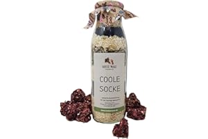 Hotte Maxe Backmischung Coole Socke für Pferde - Leckerlies für innere Ruhe und Ausgeglichenheit, 500ml Flasche