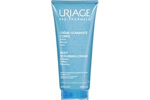 Uriage Exfoliante Corporal con Perlas de Sílice Natural - 3 en 1: Exfolia, suaviza y alisa - Elimina suavemente las células muertas, adecuado para pieles sensibles - Textura cremosa - Aroma floral