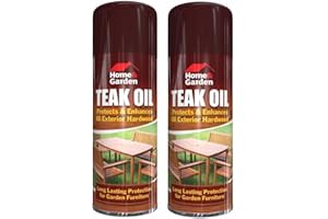 Teak Oil Spray Indoor Outdoor Garden Furniture Decking Hardwood/Softwood Protection Care 400ml New Wilsons Direct (2)