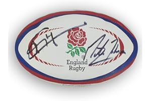 Exclusive Memorabilia Jonny Wilkinson And Martin Johnson Signed England Rugby Ball