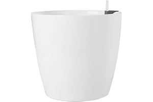 Artevasi San Remo Pot 30 cm Self Watering White