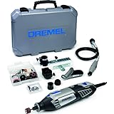 Dremel 4000 Multifunktionswerkzeug 175W, Set mit 65 Zubehörteilen, 4 Vorsatzgeräten, Variable Drehzahl 5.000-35.000 U/min zum