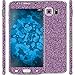 Produktbild 1 x Glitzer-Folienset für Samsung Galaxy S6 lila PhoneNatic Schutzfolien