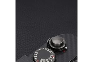 AKIROOD Metallauslöser für Fujifilm XE1 XE2 XE2S XE3 XT2 XT3 XT10 XT20 XPro1 XPro2 X100 X100T X100S X100F und Leica M1 M2 M3 M6 M7 M8 M9 M10 ME MP M9P MA Konvexe Oberfläche, Grau