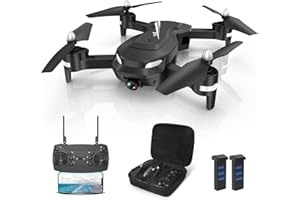 Wipkviey drone avec camera 1080P HD - T26 drones adulte, Avec vidéo en direct WiFi, Flip 3D, Capteur de gravité, Maintien de l'altitude, Mode sans tête, Pour les enfants ou les débutants