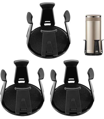 2 Stück Becherhalter Auto - Selbstklebende Getränkehalter Für Mittelkonsole & Türen