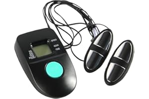 VOANZO Monitor de Pantalla con velocímetro para Andador de Bicicleta estática, Contador de Pasos, medidor de Pantalla para Bicicleta estática, Monitor de Velocidad para Andador